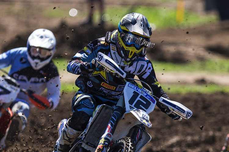 Am Sonntag trat Max Nagl mit Handprotektoren an, aber da war es bereits zu spät