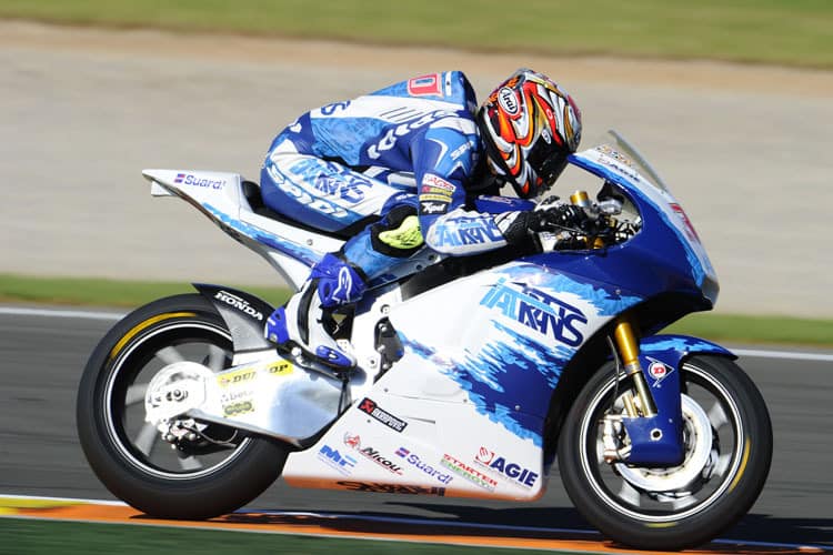 Takaaki Nakagami auf der Italtrans-Kalex