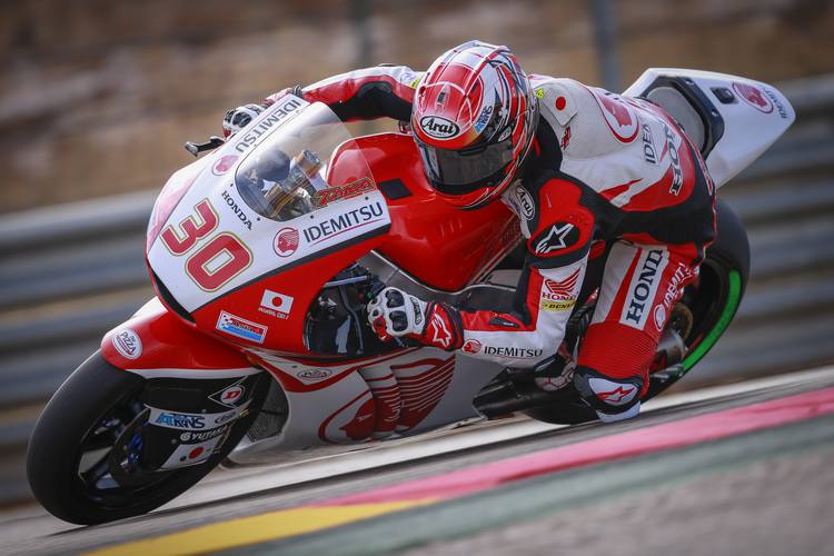 Takaaki Nakagami in Aragón