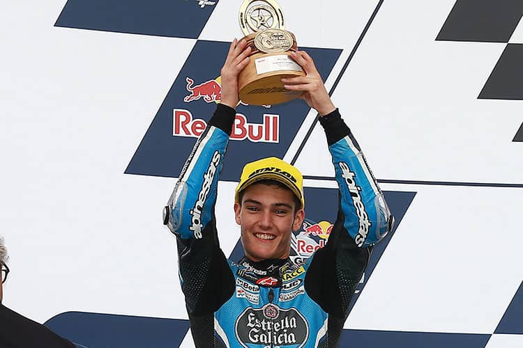 In seinem zweiten WM-Jahr ist Jorge Navarro bereits einer der WM-Anwärter