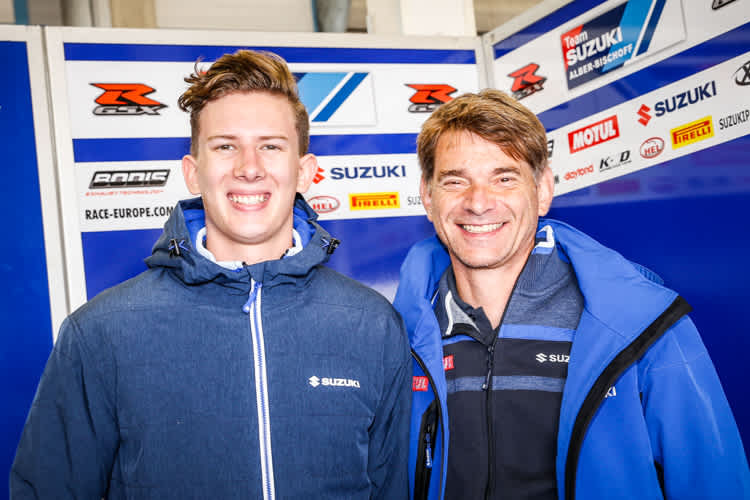 Marco Nekvasil (li.) mit Evren Bischoff