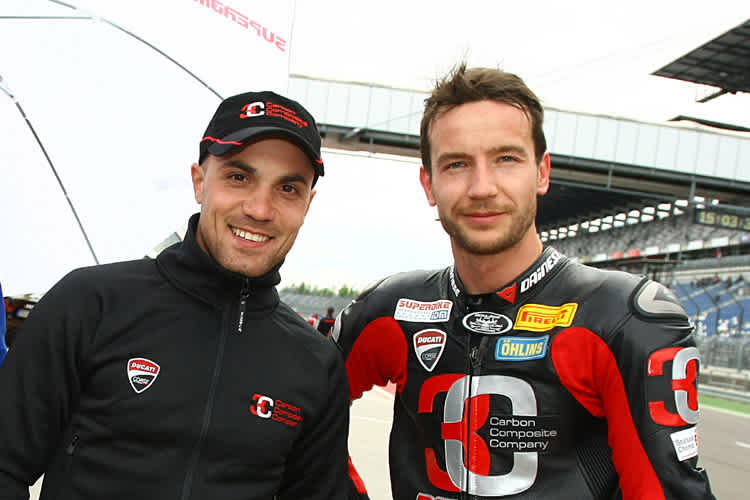 Dario Giuseppetti (li.) mit Kollege Max Neukirchner