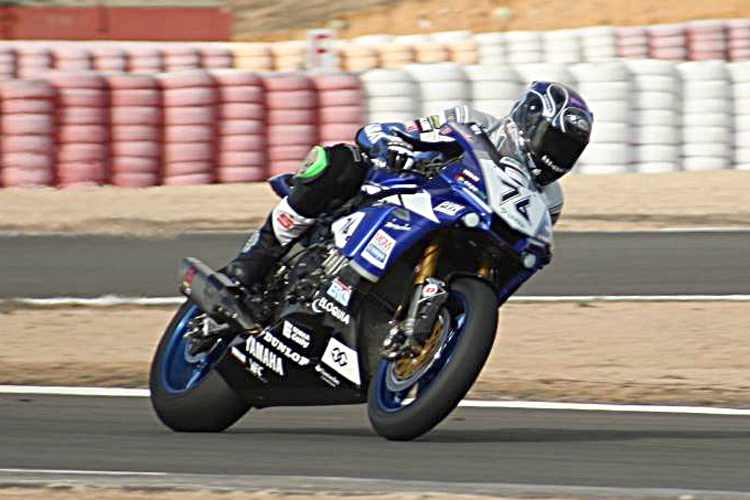 Max Neukirchner erstmals mit Dunlop unterwegs