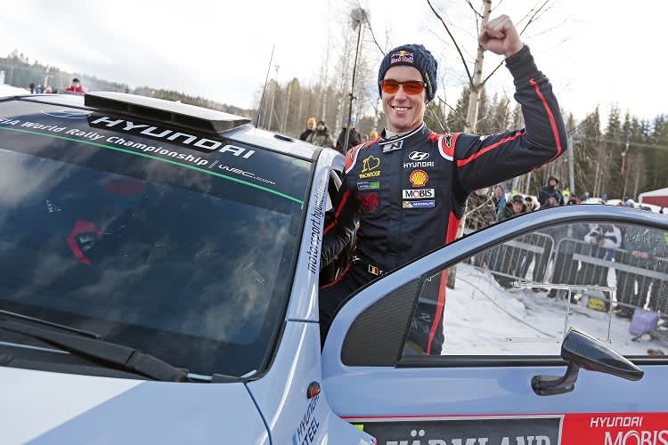 Thierry Neuville verpasste knapp den Sieg