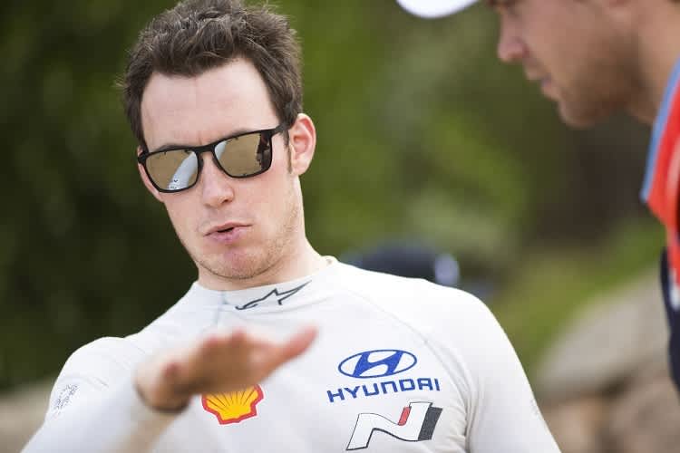 Thierry Neuville gewann 2017 mit nur sieben Zehntelsekunden