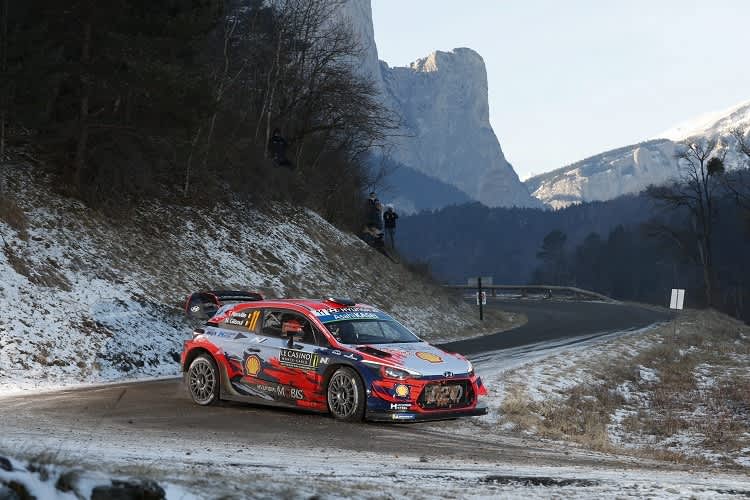 Thierry Neuville verpasste den Sieg um 2,2 Sekunden