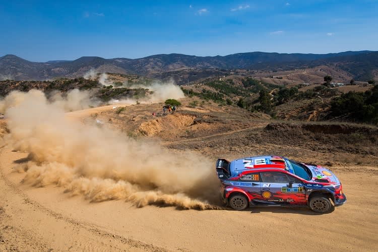   Ein Reifenschaden verhinderte bei Thierry Neuville einen Podestplatz