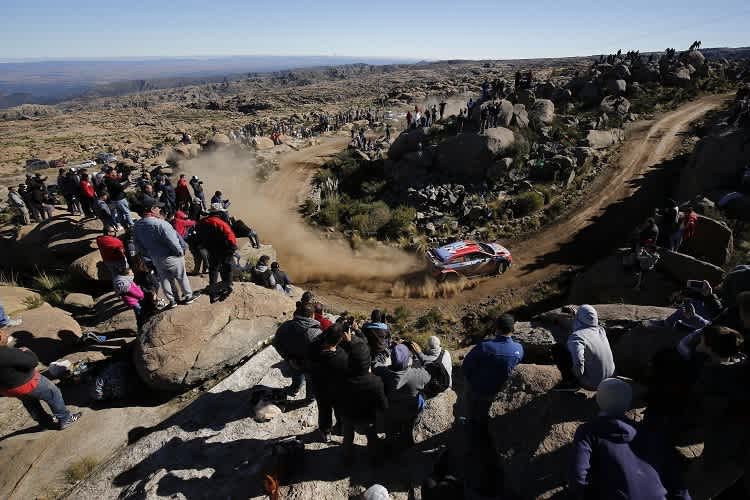 Thierry Neuville auf dem Weg zum Sieg