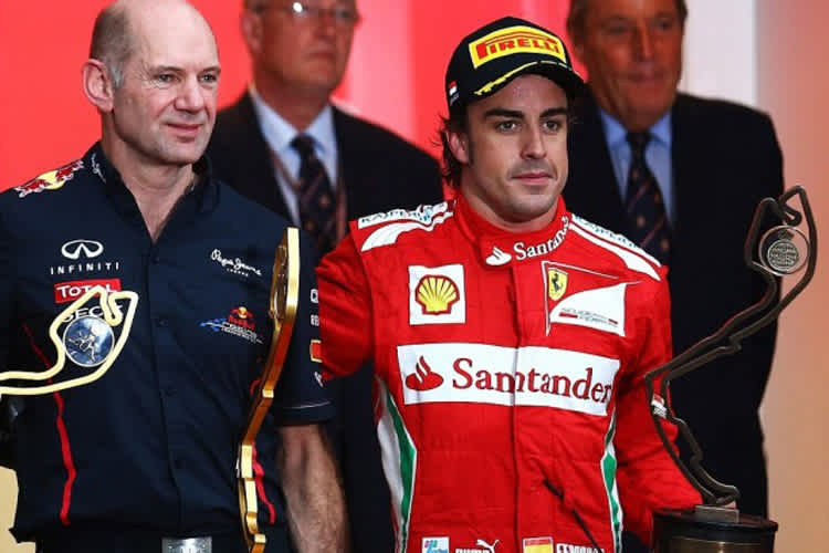 Adrian Newey und Fernando Alonso geben viel zu reden