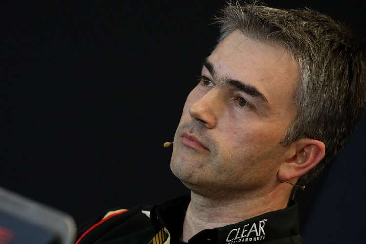 Lotus-Technikchef Nick Chester: «Ich denke , dass jeder mit ein paar Problemen rechnet»