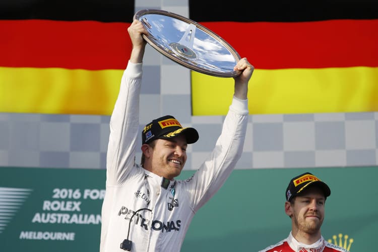 Nico Rosberg: «Habe ein paar Kurven an den Rennsieg glauben dürfen»