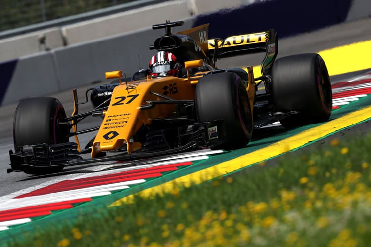 Nico Hülkenberg in der Nacht von Bahrain