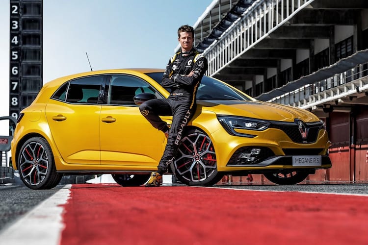 Nico Hülkenberg mit der Mégane