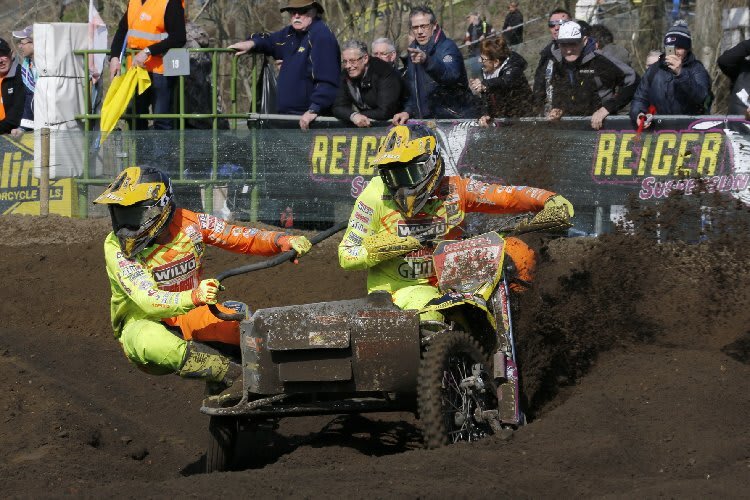 Niemals aufgeben: Etienne Bax/Kaspars Stupelis
