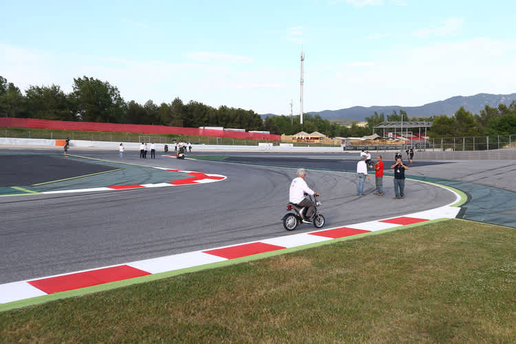 Gehört erstmals zur MotoGP-Piste: die Formel-1-Schikane