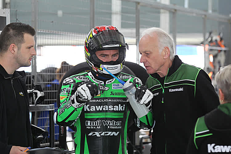 Erwan Nigon mit Kurt Stückle (re.)