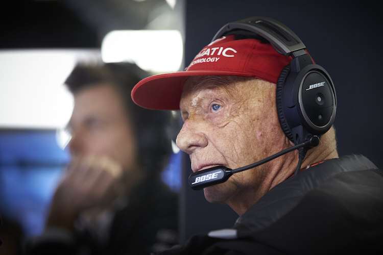 Niki Lauda musste sich einer Lungentransplantation unterziehen