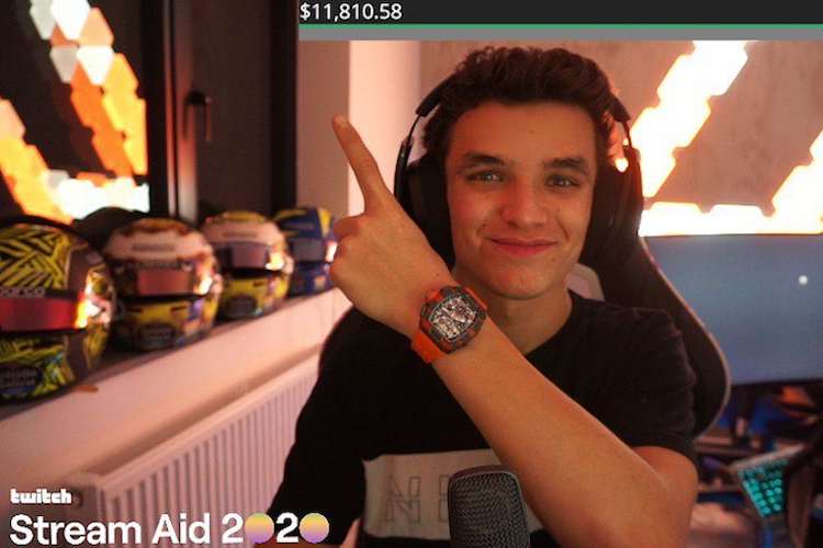 Der junge Lando Norris