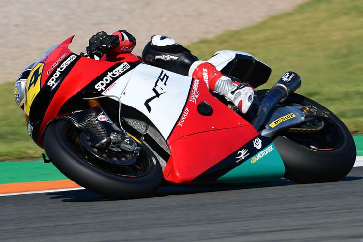 Steven Odendaal bei der CEV heute in Valencia auf der NTS