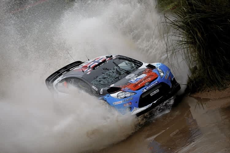 Mads Östberg 2012 im Ford Fiesta RS WRC