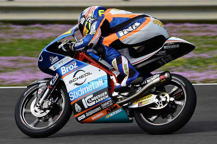 Philipp Öttl auf der KTM des Teams Südmetall Schedl GP Racing