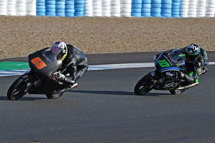 KTM-Pilot Philipp Öttl war in der ersten Session des zweiten Tages der schnellste Moto3-Pilot