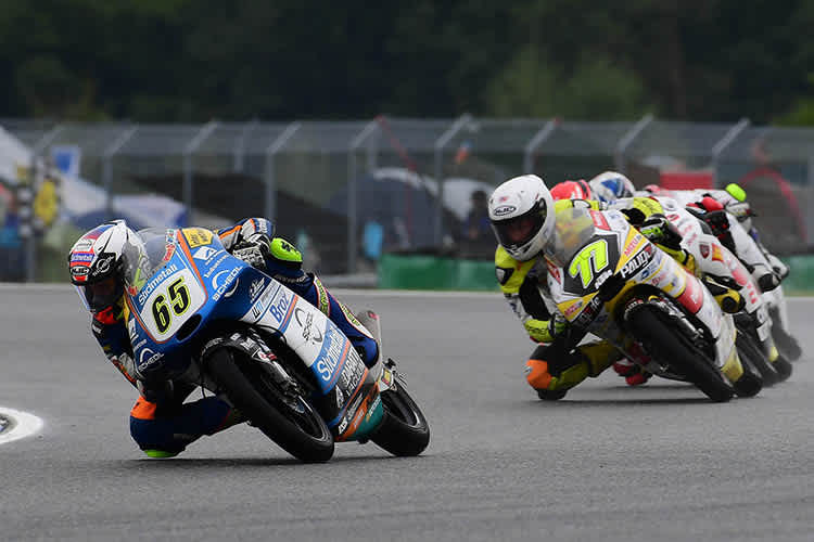 Philipp Öttl vor Wildcard-Pilot Tim Georgi 