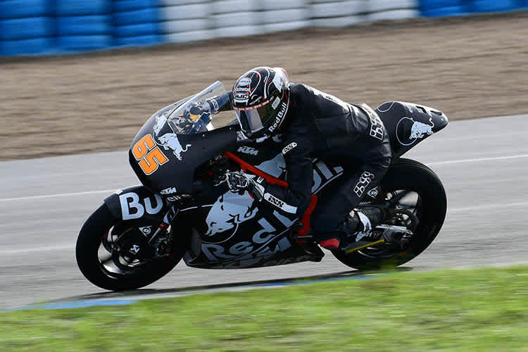 Philipp Öttl beim Moto2-Test 2018 in Jerez