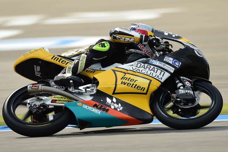 Philipp Öttl beim Assen-GP 2014 auf der Kalex-KTM: Rang 15