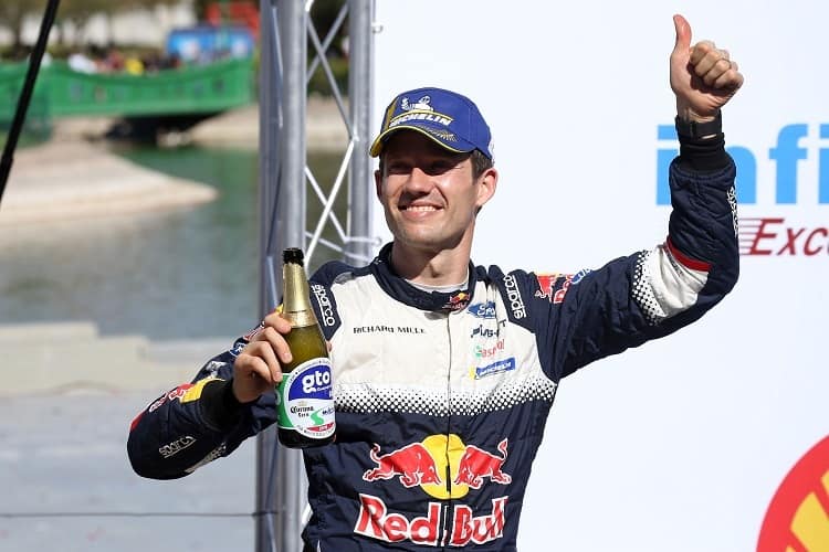 Sébastien Ogier feiert seinen verten Mexiko-Sieg
