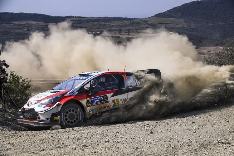 Sébastien Ogier führt erneut in Mexiko