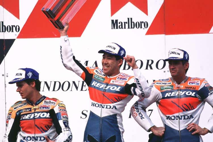 1997 sicherte Tadayuki Okada den zweiten WM-Rang in der 500-ccm-Klasse