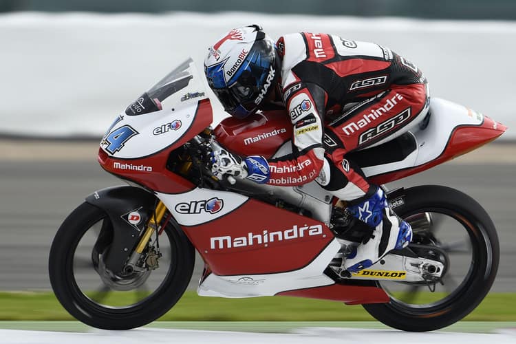 Miguel Oliveira auf der Werks-Mahindra in Silverstone