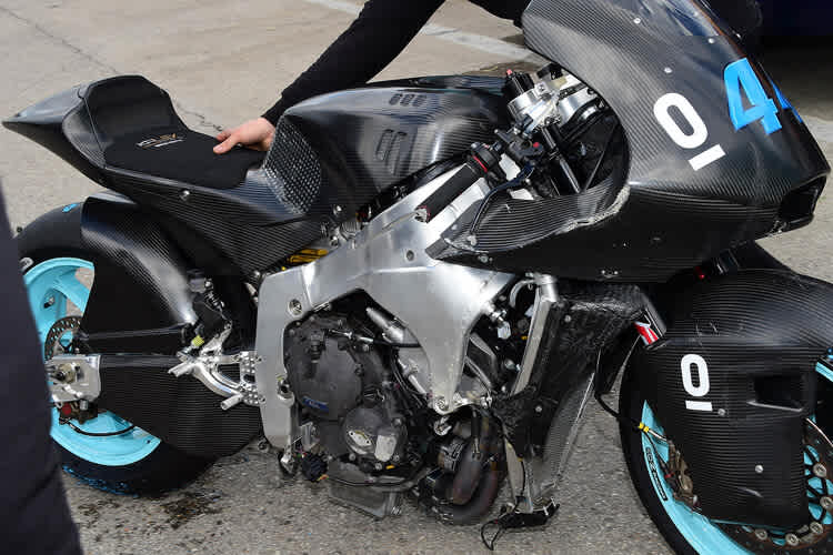 So sah die Leopard-Kalex von Miguel Oliveira nach seinem Sturz aus