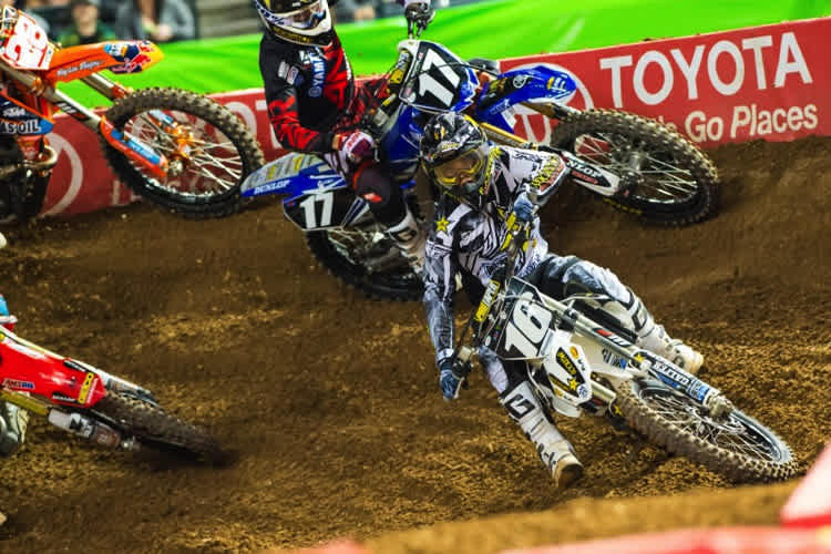 Zach Orborne (16) gewann den Start zum Finale in Phoenix