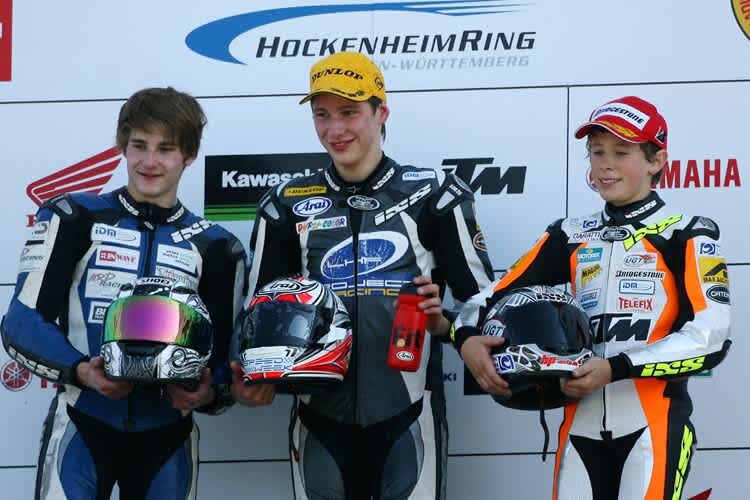 IDM 2010: Patrick Meile, Marvin Fritz und Philipp Öttl (v.l.)