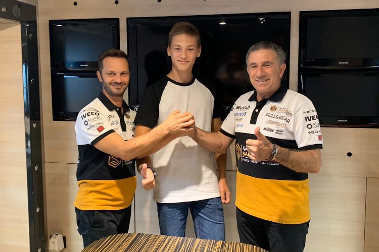 Ondrej Vostatek und das Ángel Nieto Team sind sich einig