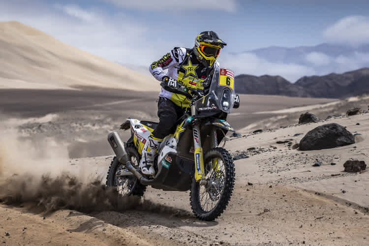 Pablo Quintanilla (Husqvarna) ist nun erneut der Gejagte 