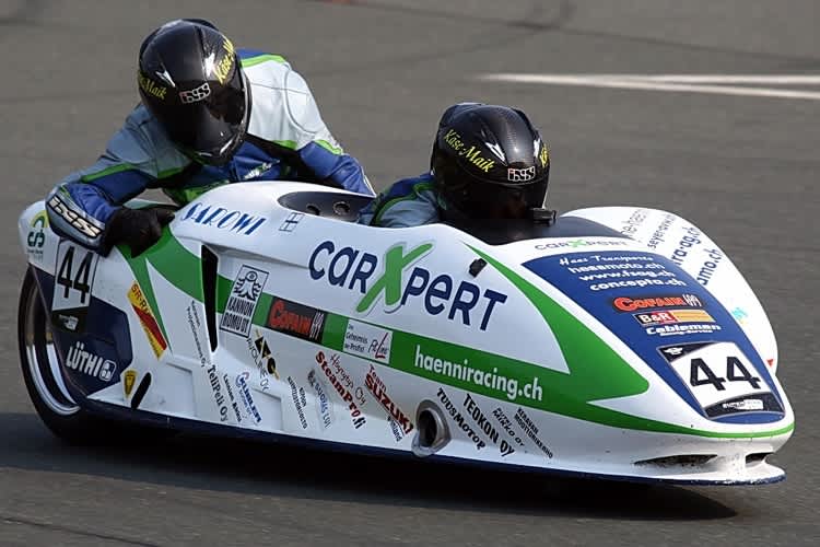 Die Weltmeister Pekka Päivärinta und Adolf Hänni 