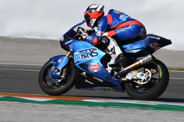 Mattia Pasini war der Schnellste beim Valencia-Test