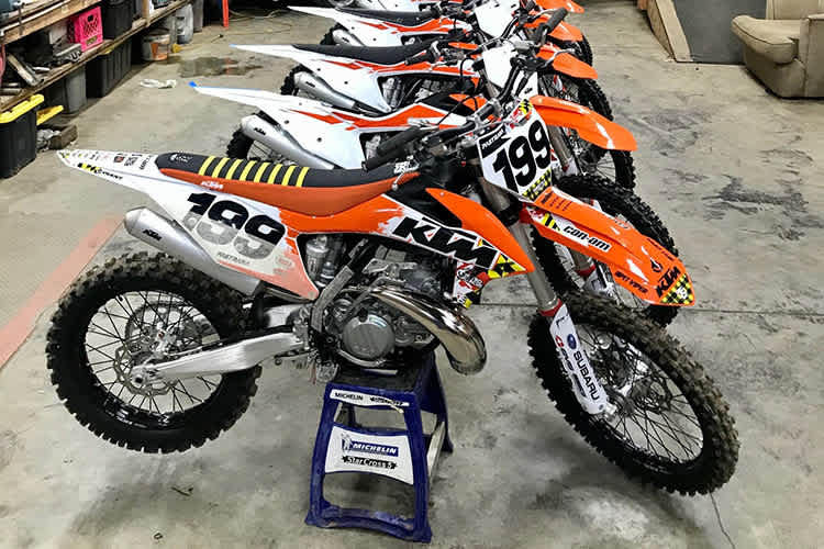 Travis Pastrana fährt jetzt 250-ccm-Zweitakter von KTM