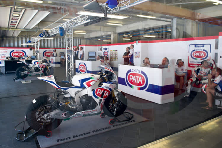 Momentan sehen wir nur zwei Honda in der Superbike-WM