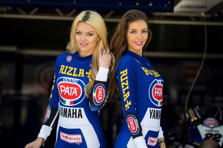 Alex Lowes (li) und Sylvain Guintoli (re) sind die offiziellen Yamaha-Piloten in der Superbike-WM