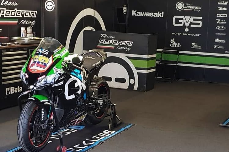 In der Pedercini-Box wird 2019 nur ein Superbike stehen 