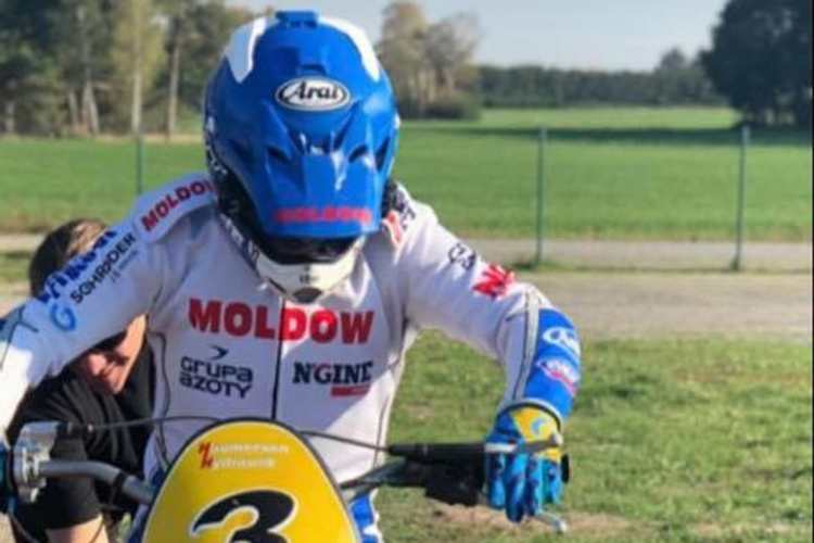 Nicki Pedersen am Montag in Scheeßel