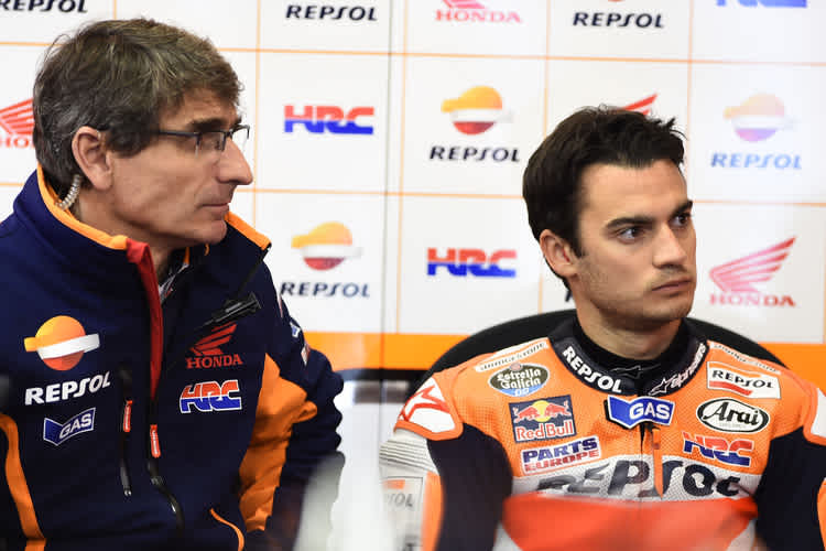 Neuer Crew-Chief: Ramon Aurin mit Dani Pedrosa
