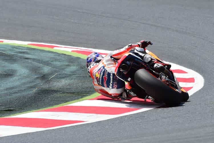 Dani Pedrosa schaffte locker den Sprung in das Qualifying 2