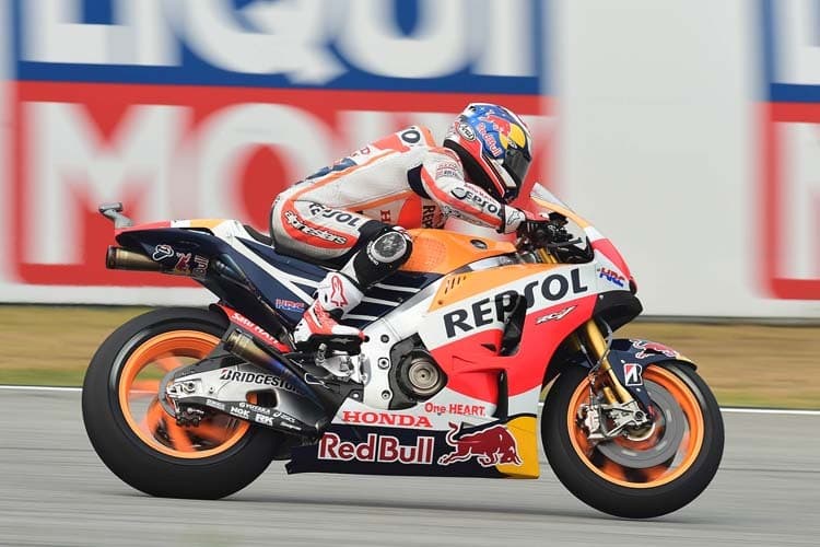 Dani Pedrosa auf der Honda RC213V
