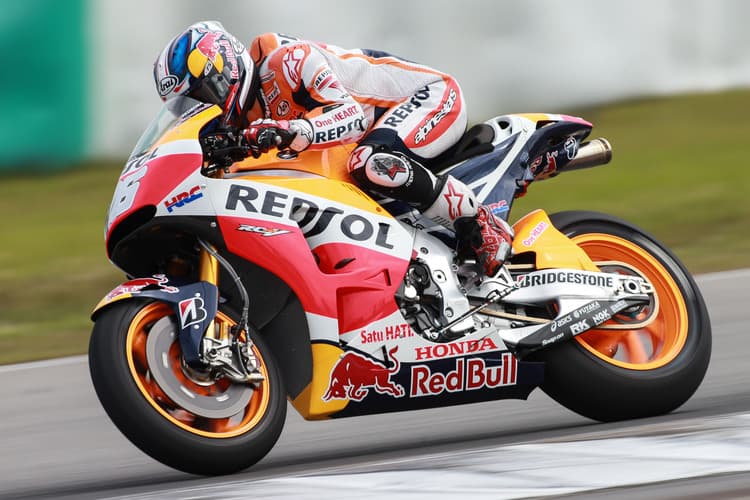 Dani Pedrosa auf der Repsol-Honda in Sepang