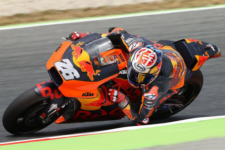 Dani Pedrosa in Jerez auf der KTM RC16
